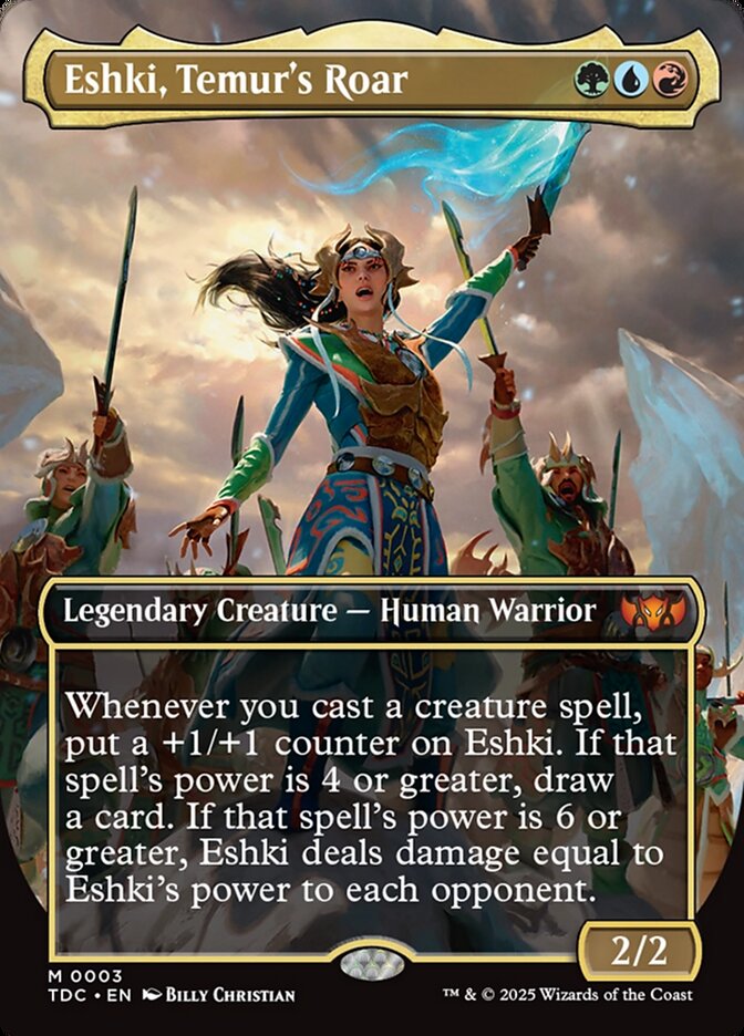 Eshki, Temur's Roar (Commander: Tarkir: Dragonstorm)  - Foil | Good Games North