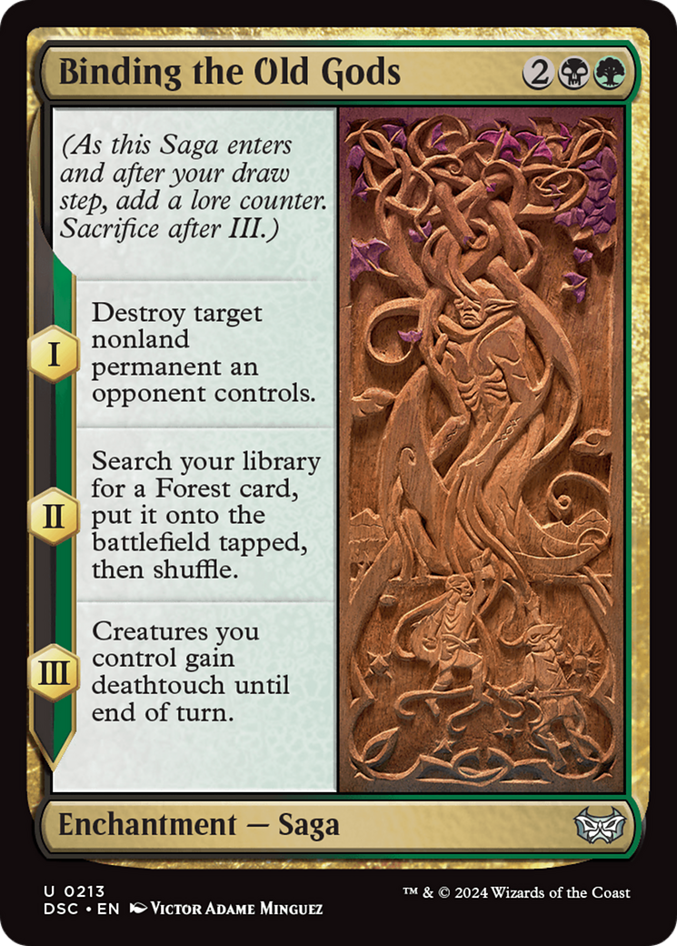 Binding the Old Gods [Duskmourn: House of Horror Commander] | Good Games North