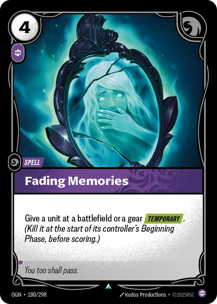 Fading Memories (Origins)  | Good Games North