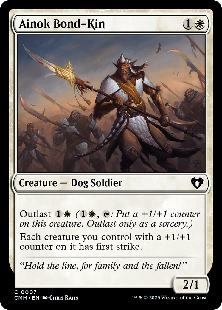 Ainok Bond-Kin [Commander Masters] | Good Games North