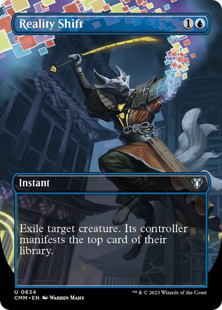 Reality Shift Borderless (Commander Masters)  | Good Games North