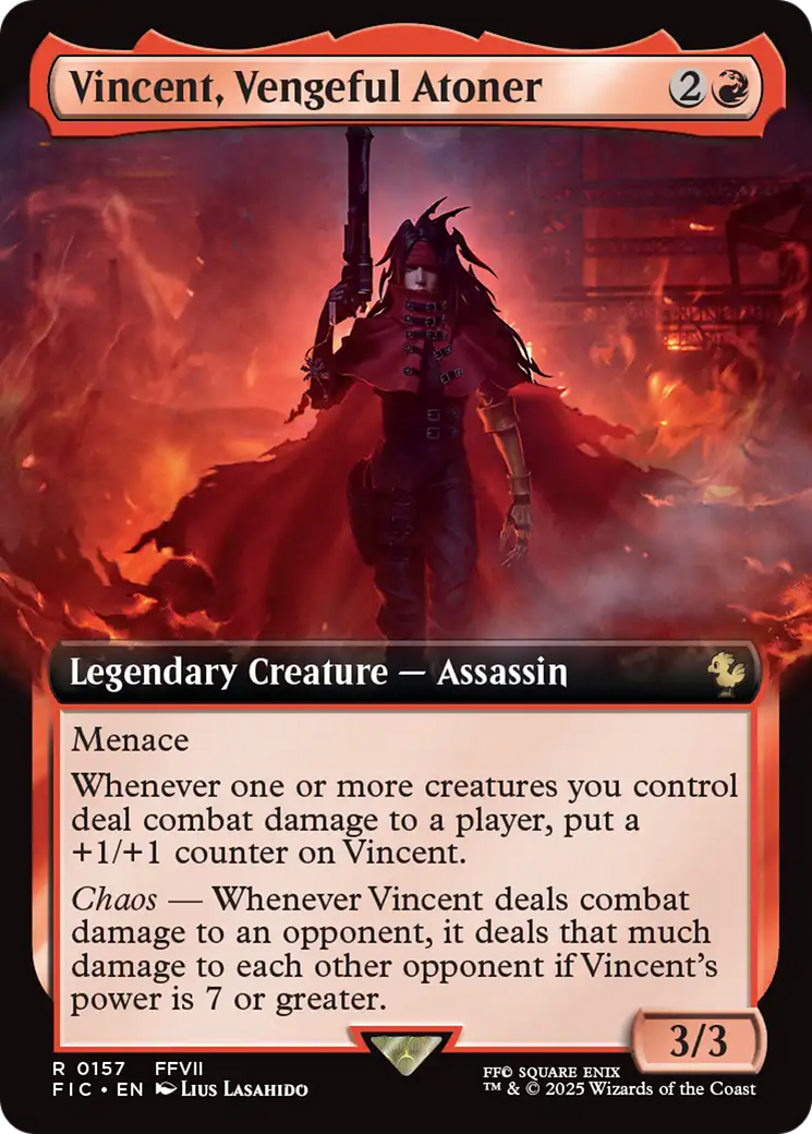 Vincent, Vengeful Atoner (Extended Art) [FINAL FANTASY Commander] | Good Games North
