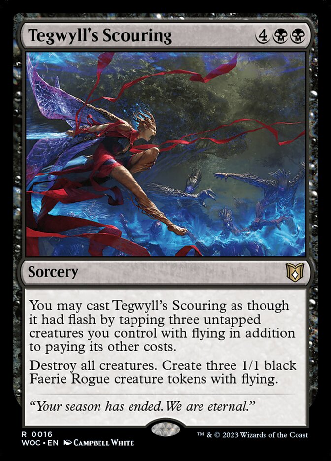 Tegwyll's Scouring (Commander: Wilds of Eldraine)  | Good Games North