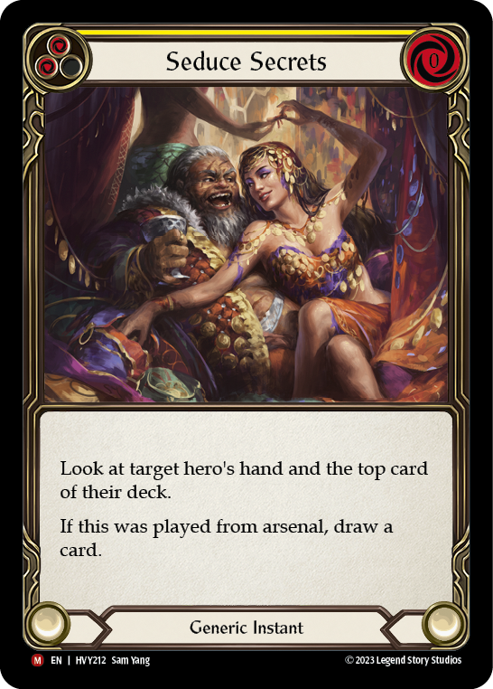 Seduce Secrets [HVY212] (Heavy Hitters)  Rainbow Foil | Good Games North