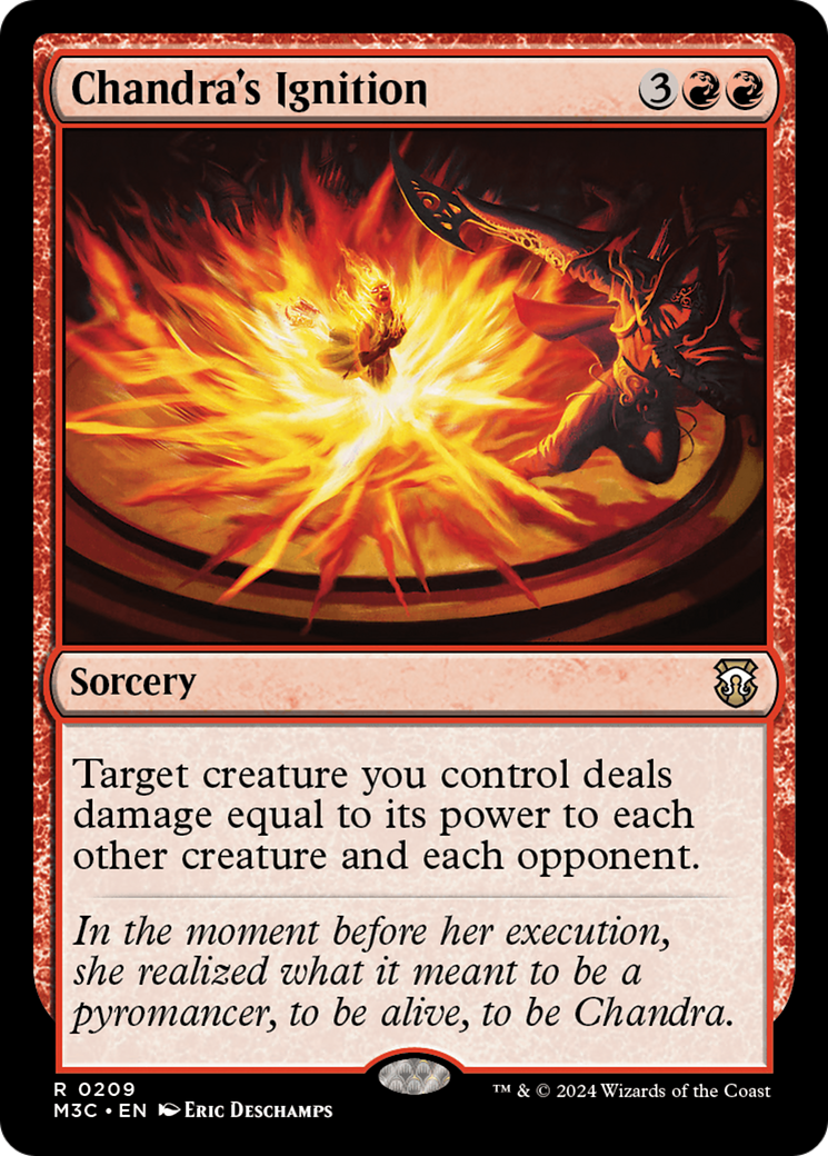 Chandra's Ignition [Modern Horizons 3 Commander] | Good Games North