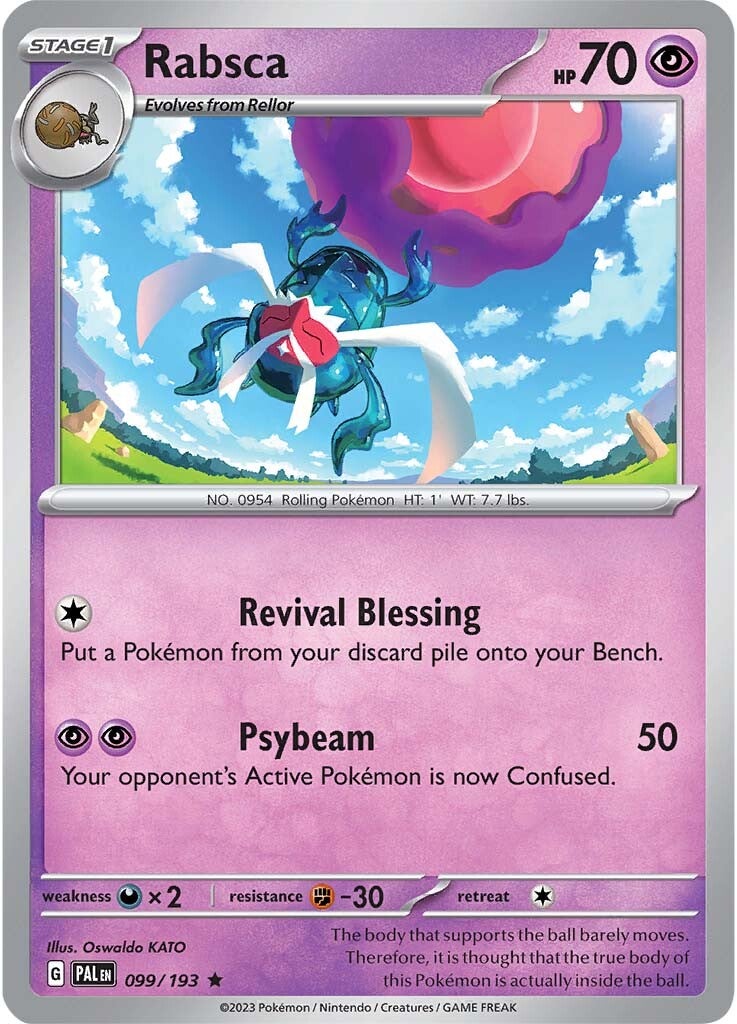 Rabsca (099/193) [Scarlet & Violet: Paldea Evolved] | Good Games North