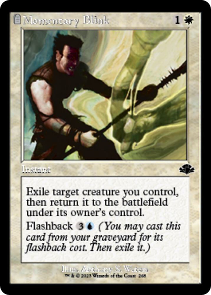 Momentary Blink Retro Frame (Dominaria Remastered)  | Good Games North