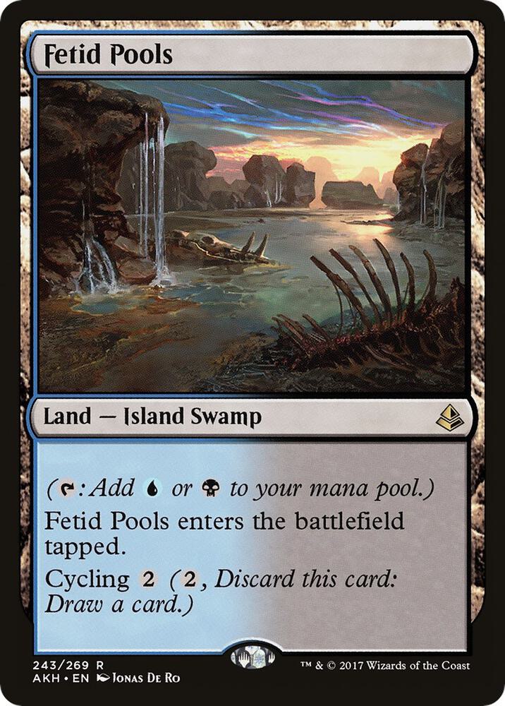 Fetid Pools (Amonkhet)  - Foil | Good Games North