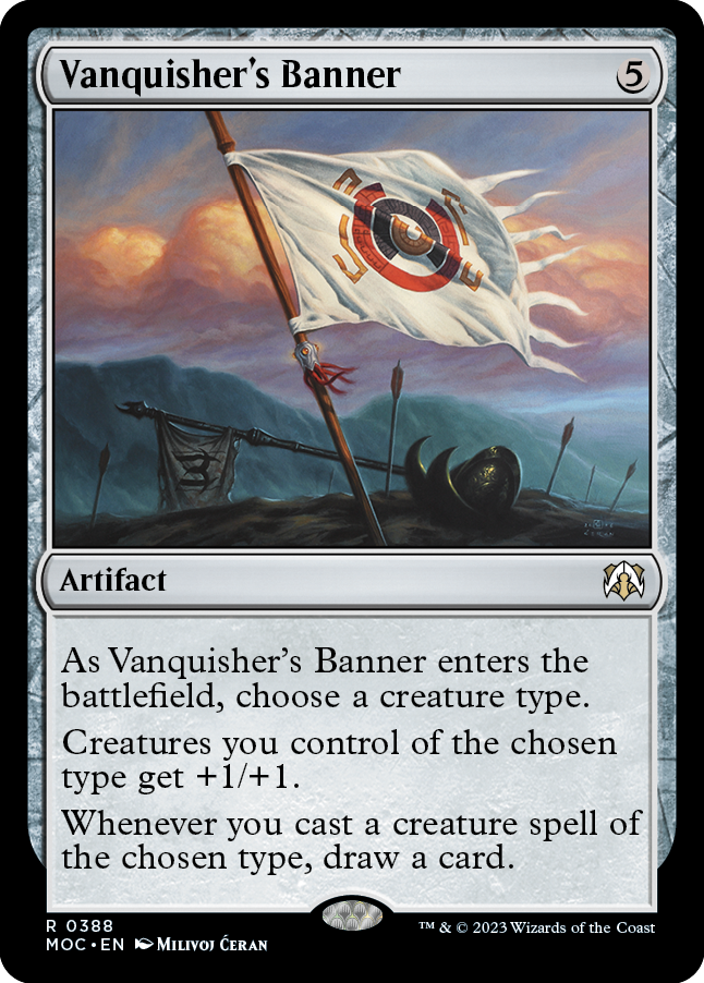 Vanquisher's Banner [March of the Machine Commander] | Good Games North