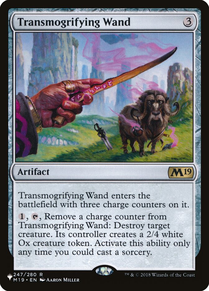 Transmogrifying Wand [The List] | Good Games North