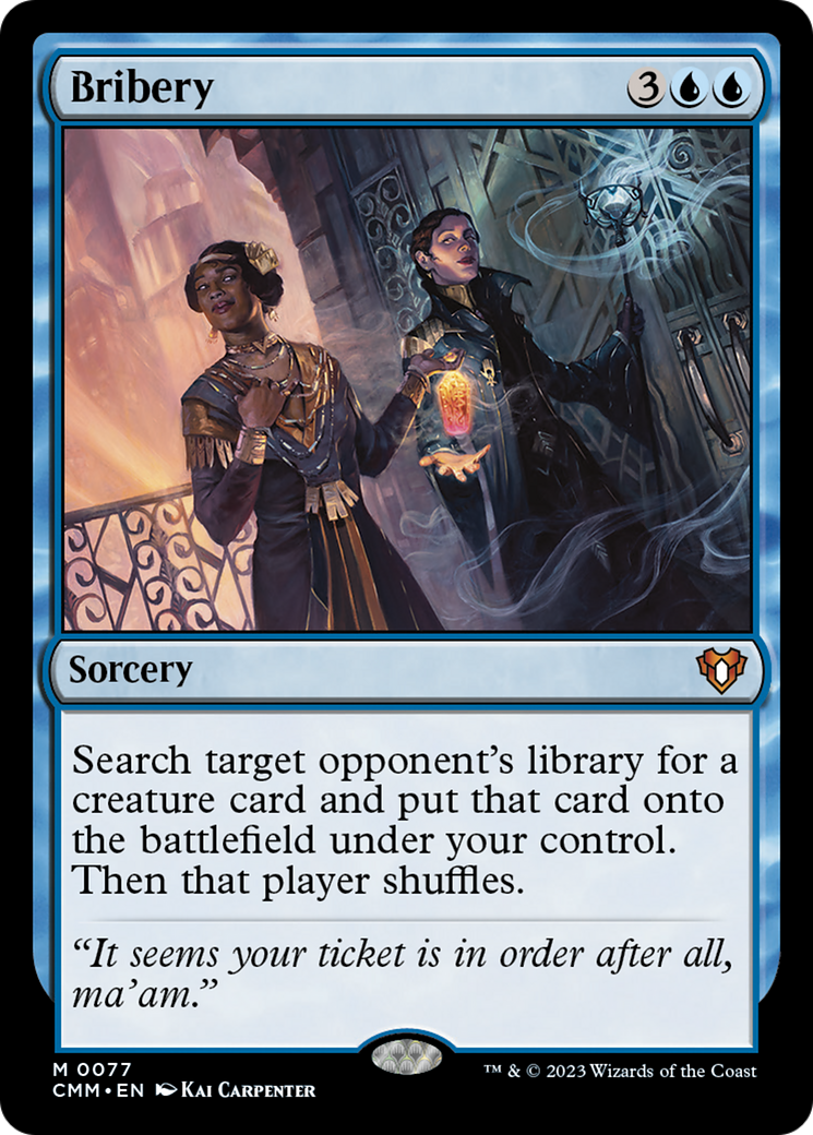 Bribery [Commander Masters] | Good Games North