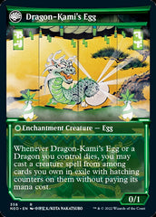 The Dragon-Kami Reborn // Dragon-Kami's Egg (Showcase Soft Glow) [Kamigawa: Neon Dynasty] | Good Games North
