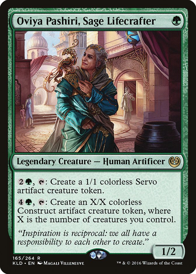 Oviya Pashiri, Sage Lifecrafter [Kaladesh] | Good Games North