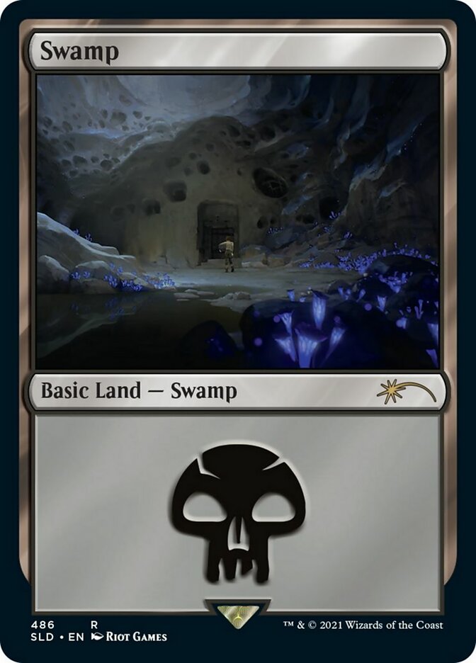 Swamp (486) [Secret Lair Drop Series] | Good Games North