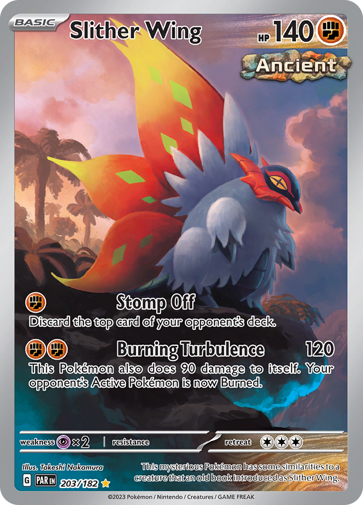 Slither Wing (203/182) [Scarlet & Violet: Paradox Rift] | Good Games North