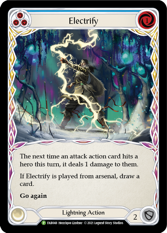 Electrify [FAB048] (Promo)  Rainbow Foil | Good Games North