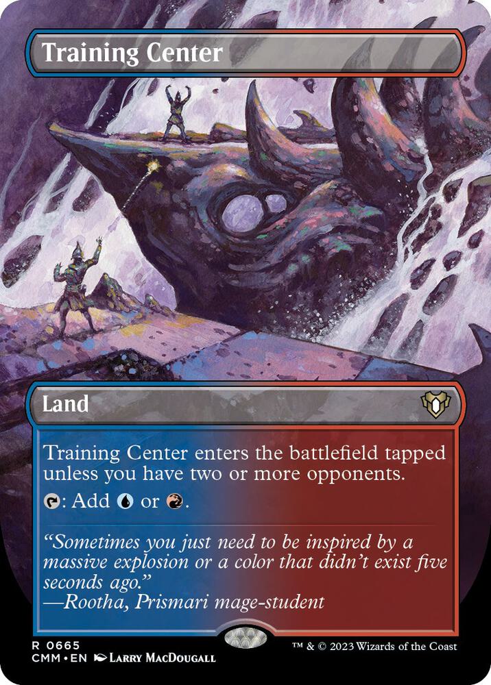Training Center Borderless (Commander Masters)  - Foil | Good Games North