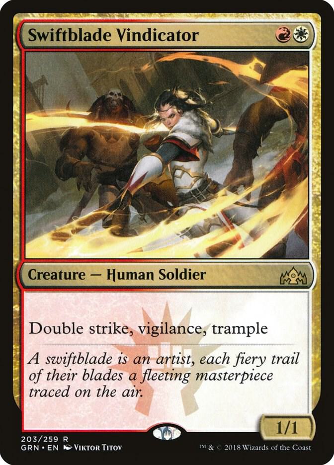 Swiftblade Vindicator 203/259 (Guilds of Ravnica)  | Good Games North