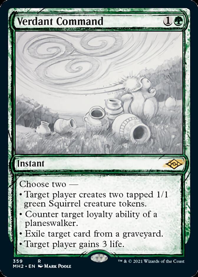 Verdant Command (Sketch) [Modern Horizons 2] | Good Games North