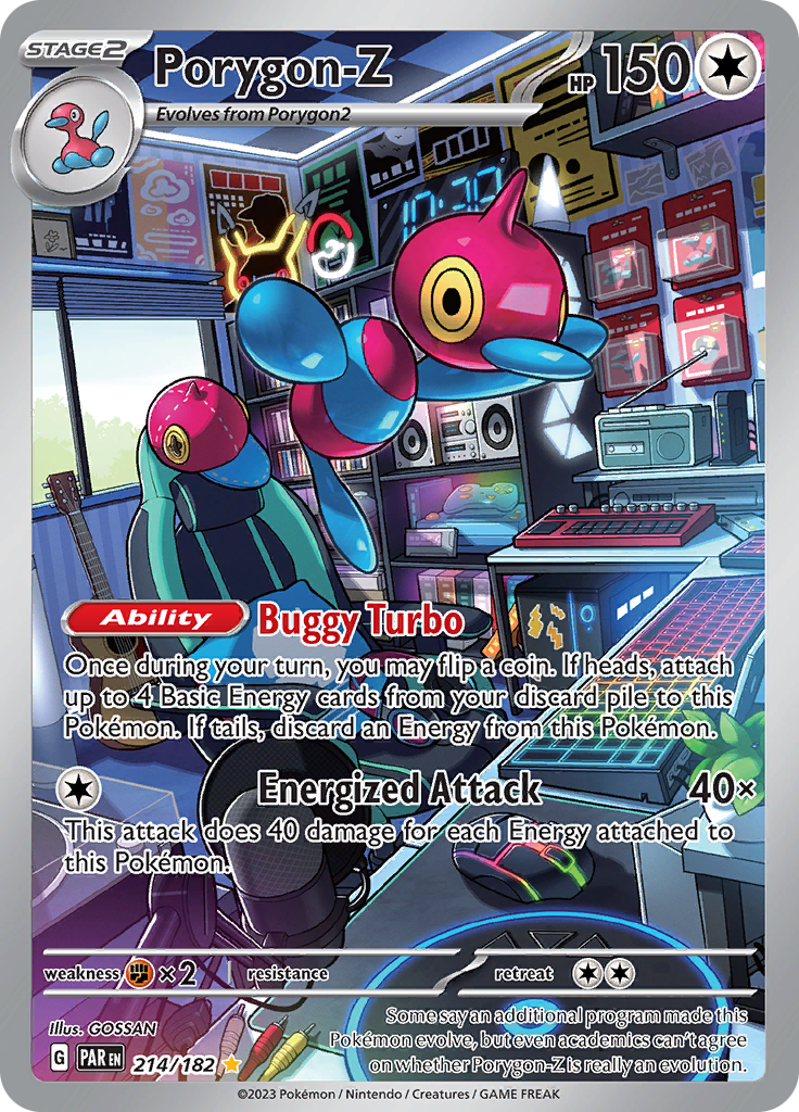 Porygon-Z (214/182) [Scarlet & Violet: Paradox Rift] | Good Games North