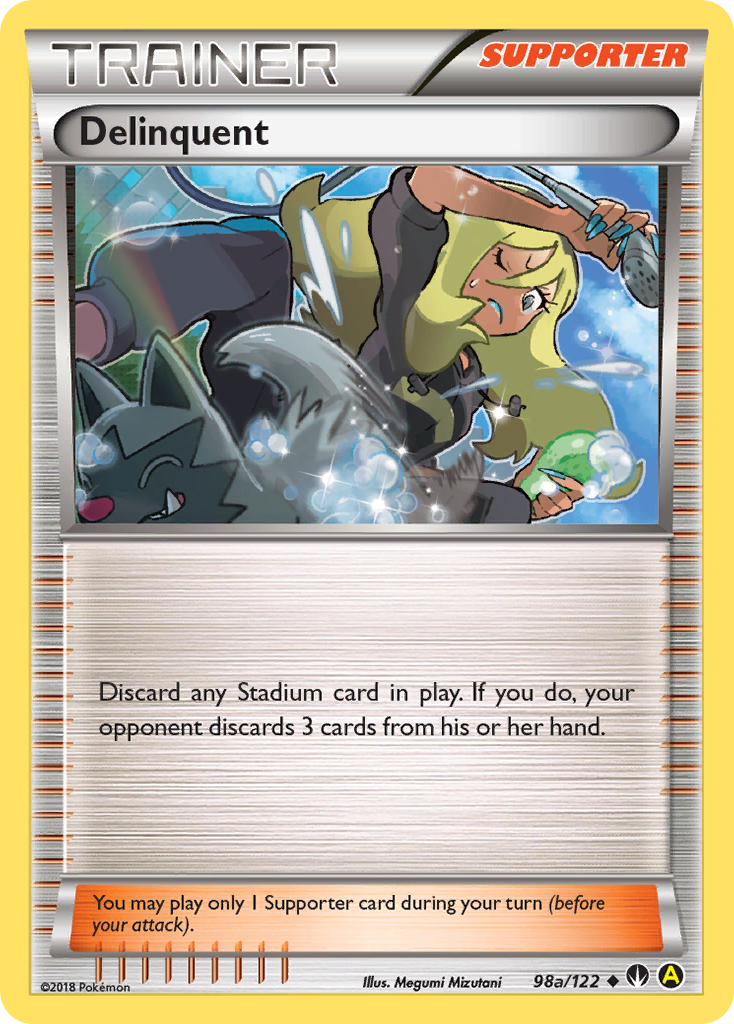 Delinquent (98a/122) [Alternate Art Promos] | Good Games North