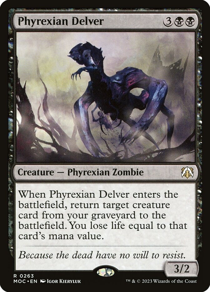 Phyrexian Delver (Commander: March of the Machine)  | Good Games North