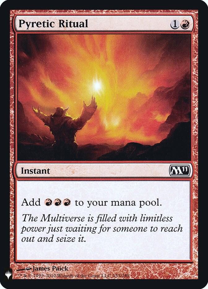 Pyretic Ritual (The List Reprints)  - Foil | Good Games North