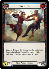 Fluster Fist (Blue) [U-WTR088] (Welcome to Rathe Unlimited)  Unlimited Rainbow Foil | Good Games North