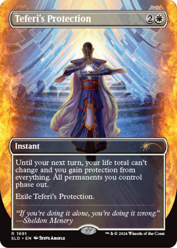 Teferi's Protection (1691) [Secret Lair: Sheldon's Spellbook] | Good Games North