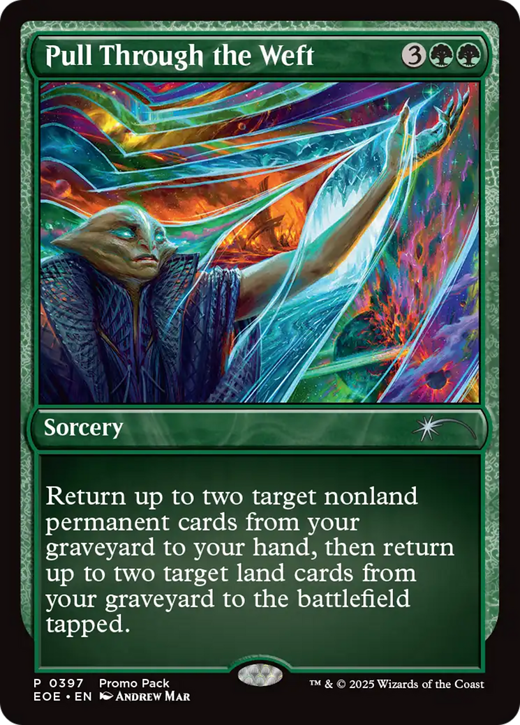 Pull Through the Weft [Edge of Eternities Promo Pack] | Good Games North