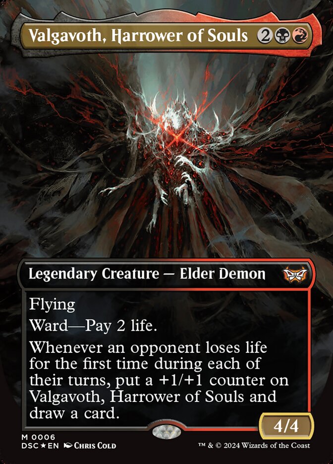 Valgavoth, Harrower of Souls (Commander: Duskmourn: House of Horror)  - undefined | Good Games North