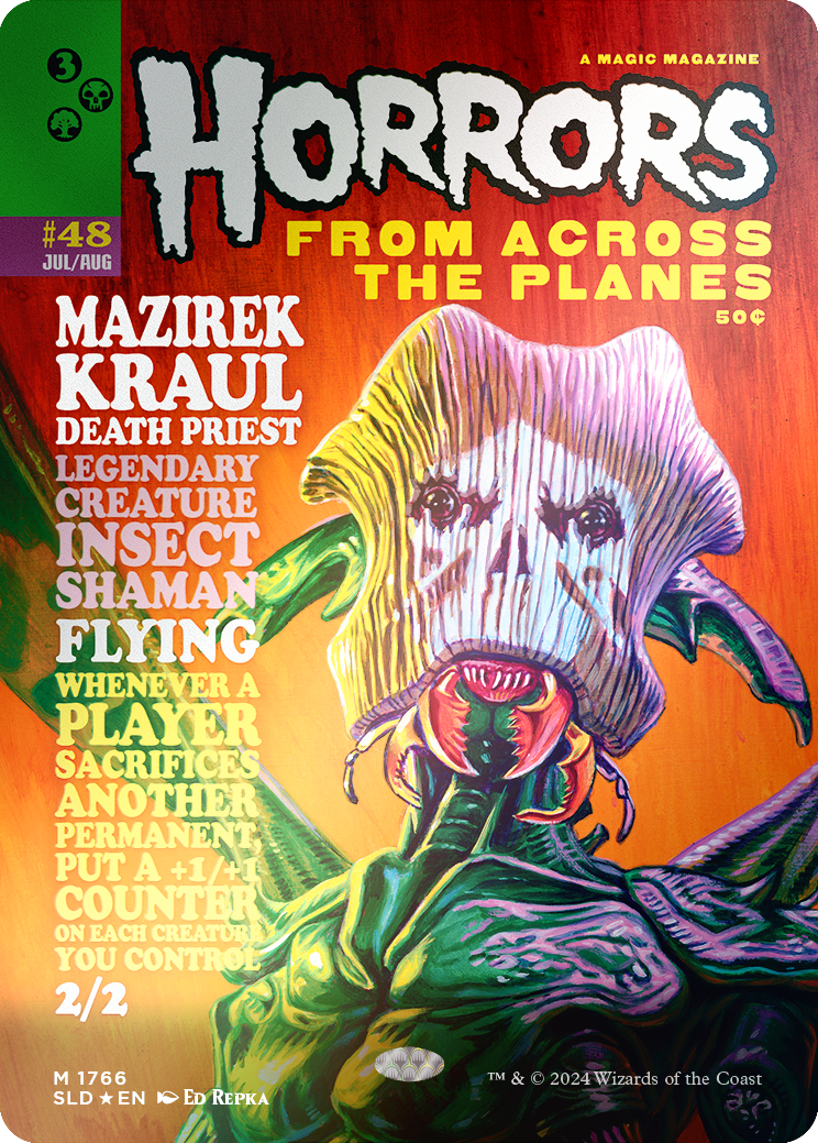 Mazirek, Kraul Death Priest (1766) (Rainbow Foil) [Secret Lair Drop Series] | Good Games North