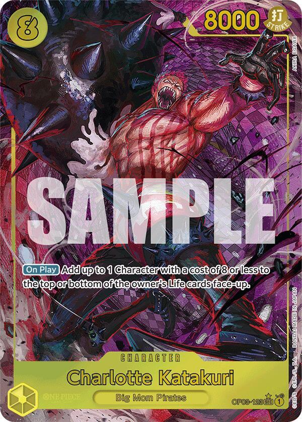 Charlotte Katakuri OP03-123 (Premium Booster -The Best-)  - Alternate Art Foil | Good Games North