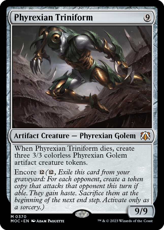 Phyrexian Triniform [March of the Machine Commander] | Good Games North
