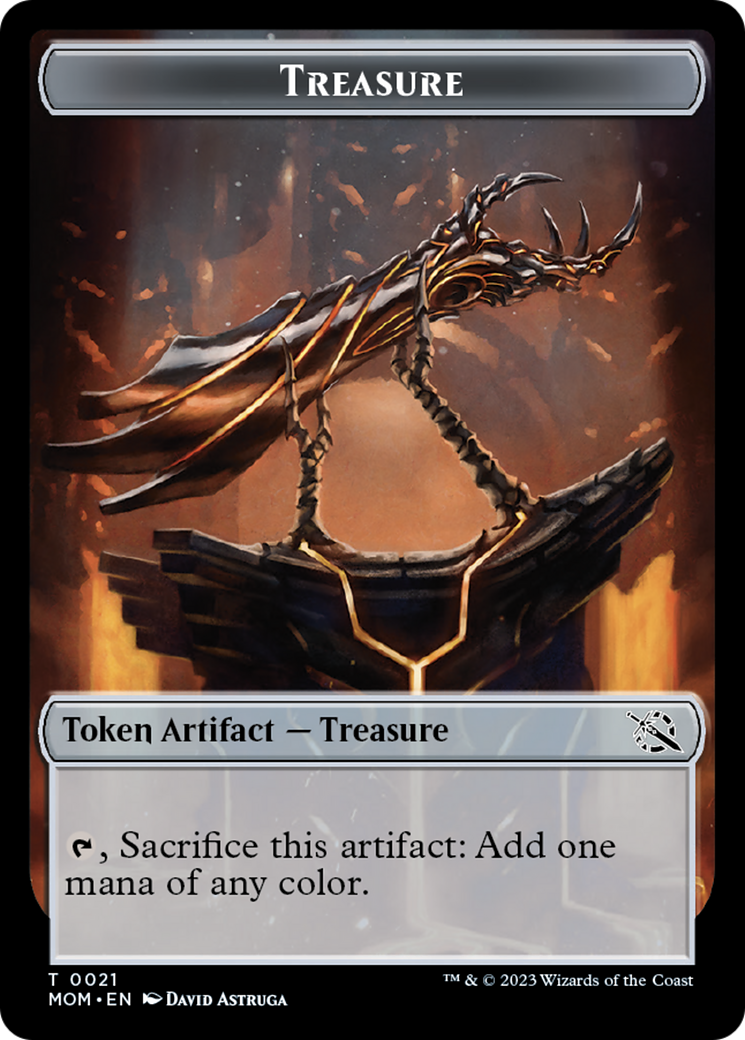 Treasure Token (21) [March of the Machine Tokens] | Good Games North