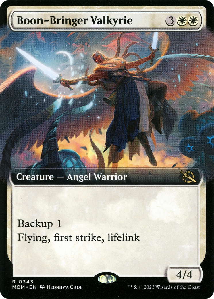 Boon-Bringer Valkyrie (Extended Art) [March of the Machine] | Good Games North