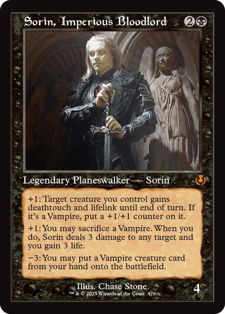 Sorin, Imperious Bloodlord 476/287 (Innistrad Remastered)  - Retro Foil | Good Games North