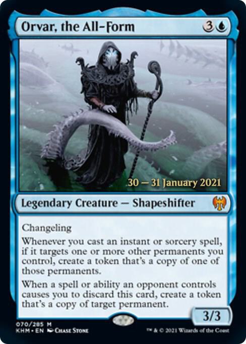 Orvar the All Form (Prerelease Cards)  - Foil | Good Games North