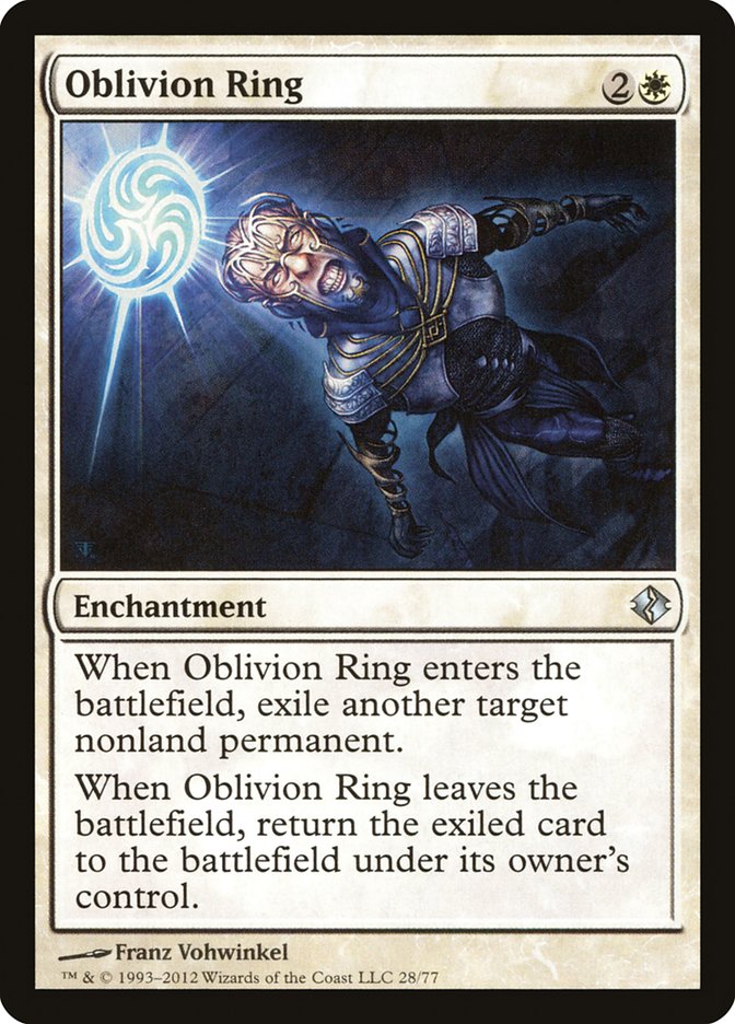 Oblivion Ring [Duel Decks: Venser vs. Koth] | Good Games North