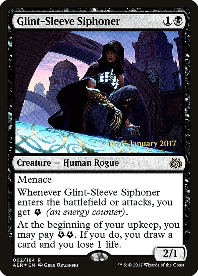 Glint-Sleeve Siphoner [Aether Revolt Prerelease Promos] | Good Games North