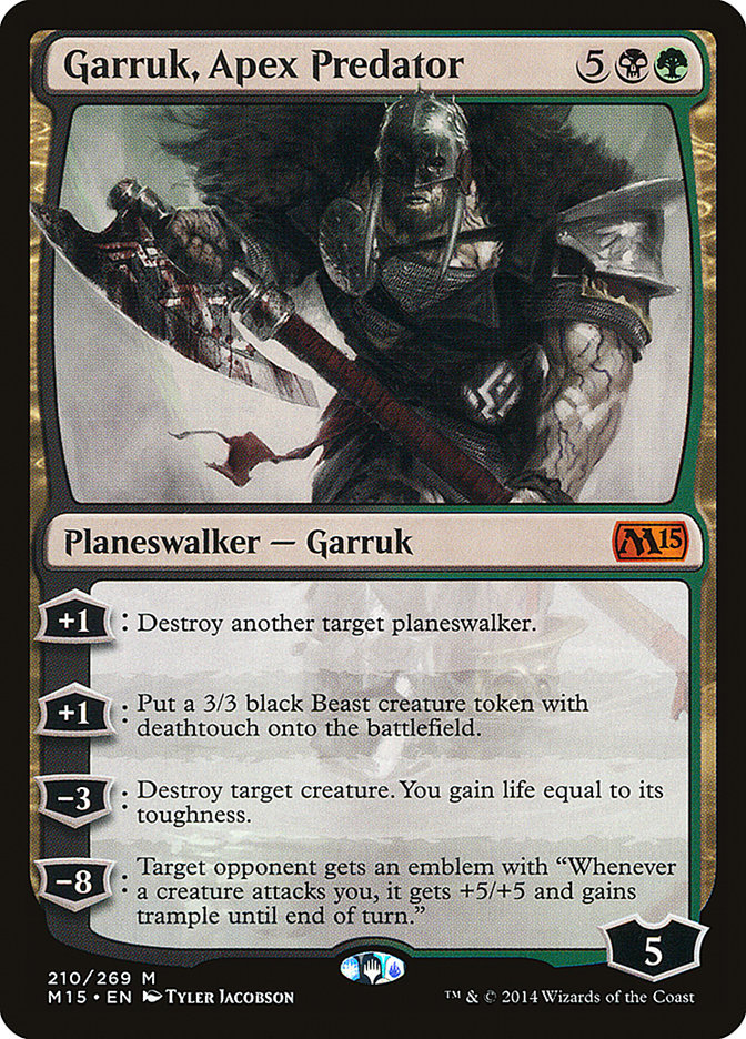 Garruk, Apex Predator (Magic 2015 (M15))  - Foil | Good Games North