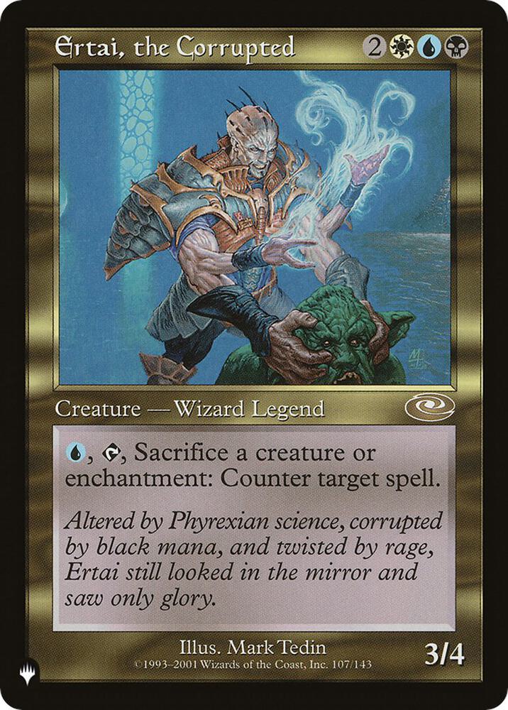 Ertai the Corrupted (The List Reprints)  | Good Games North