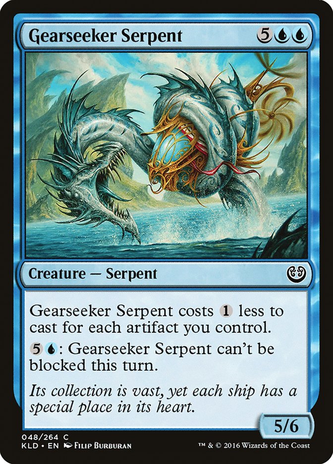 Gearseeker Serpent [Kaladesh] | Good Games North