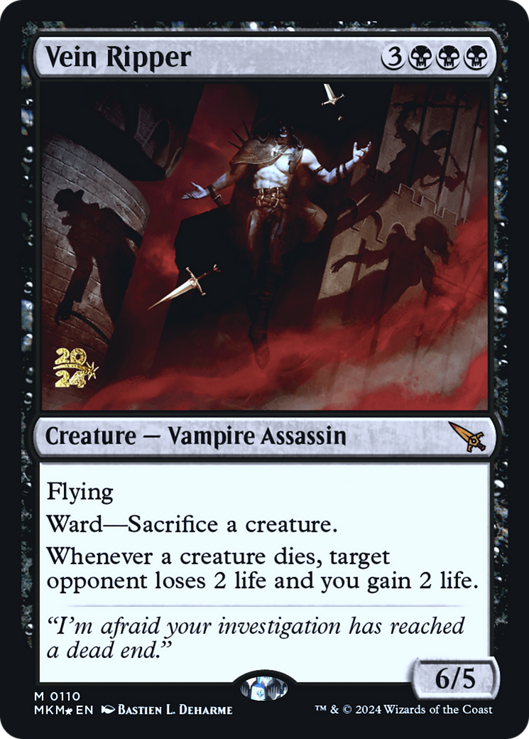 Vein Ripper [Murders at Karlov Manor Prerelease Promos] | Good Games North
