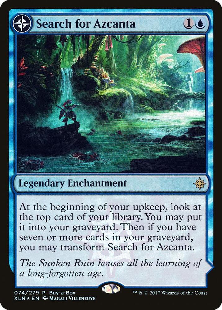 Search for Azcanta // Azcanta, the Sunken Ruin 74/279 (Buy-A-Box Promos)  - Foil | Good Games North
