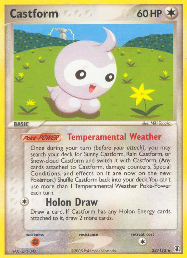 Castform (34/113) [EX: Delta Species] | Good Games North