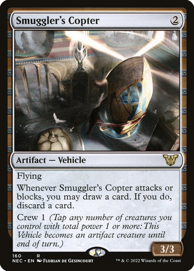 Smuggler's Copter 160/38 (Commander: Kamigawa: Neon Dynasty)  | Good Games North