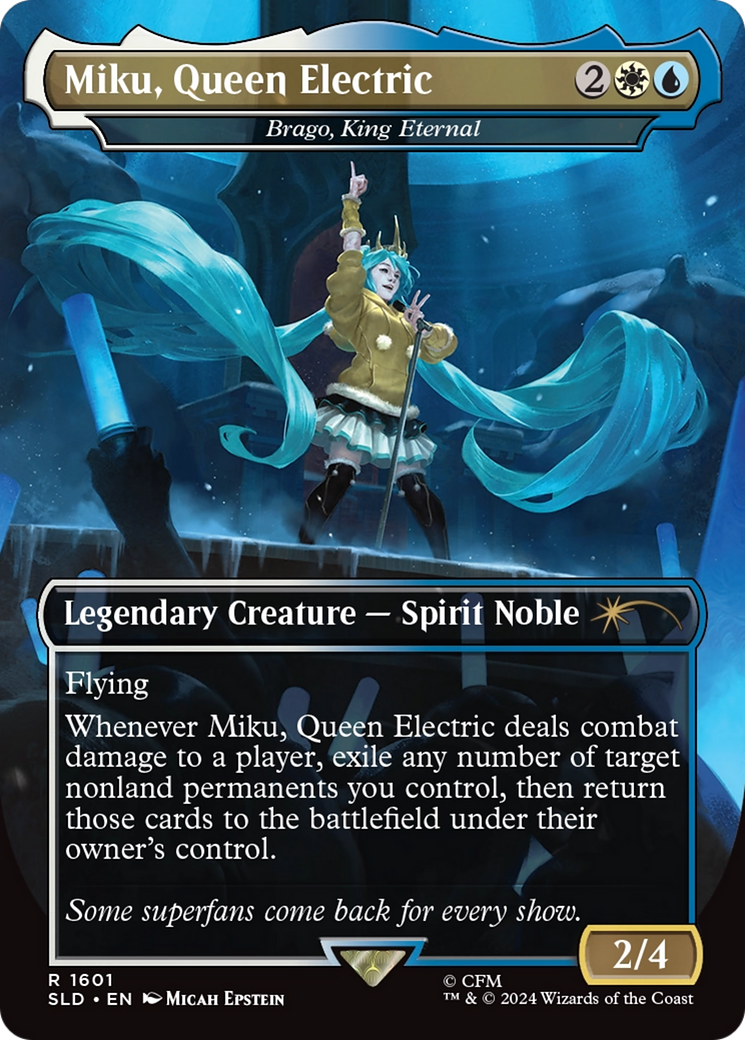 Miku, Queen Electric - Brago, King Eternal [Secret Lair Drop Series] | Good Games North