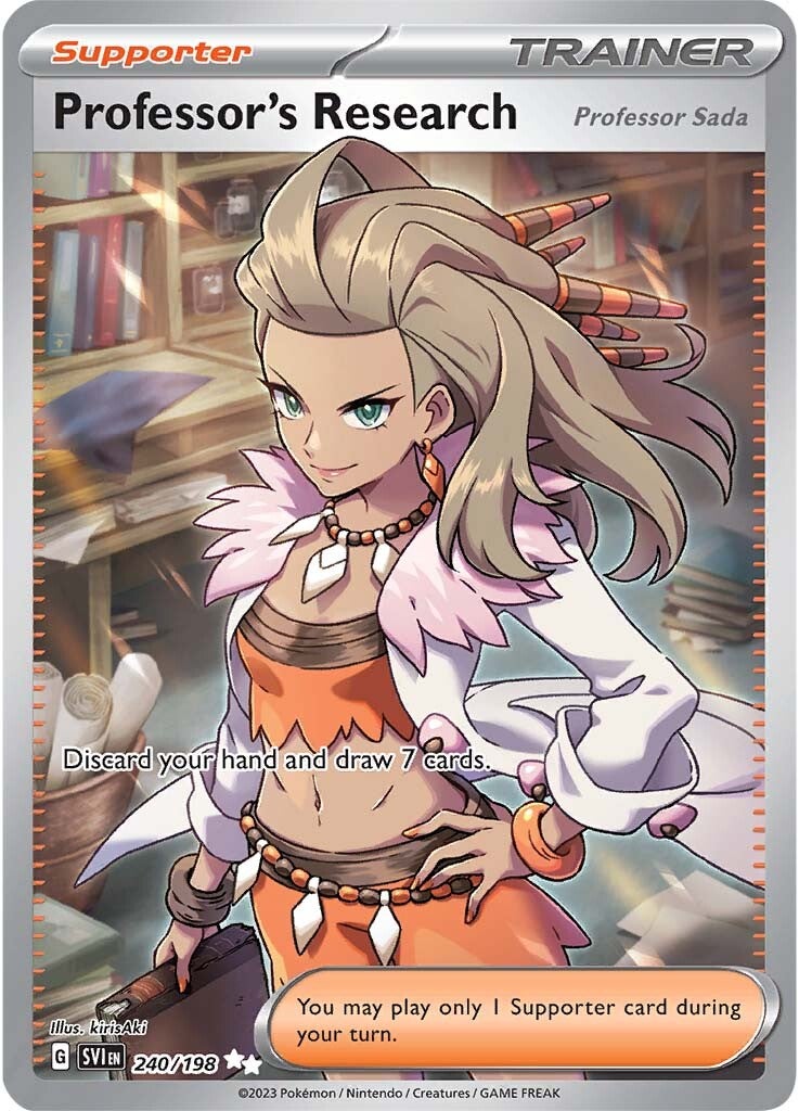 Professor's Research (240/198) [Scarlet & Violet: Base Set] | Good Games North