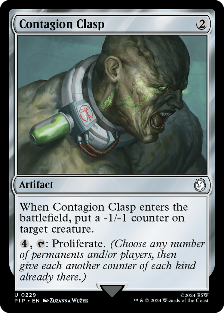 Contagion Clasp [Fallout] | Good Games North